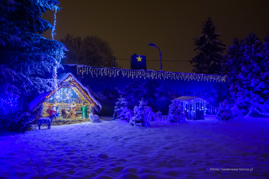 świąteczna iluminacja w Tarnowie